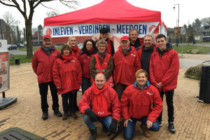 Zaterdag 25 februari is de PvdA in Odoorn en Klijndijk